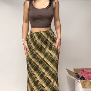 Katy Ireland midi skirt